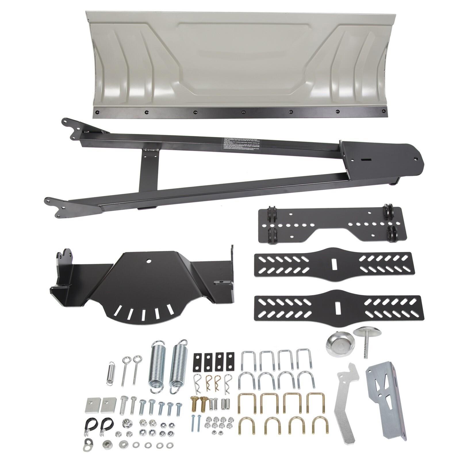 Snow Plow Blade Universal Kit Adjustable 48" For Honda Kawasaki Polaris ATV