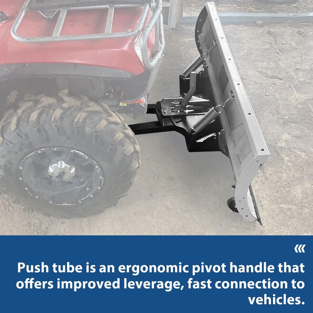 Snow Plow Blade Universal Kit Adjustable 48" For Honda Kawasaki Polaris ATV