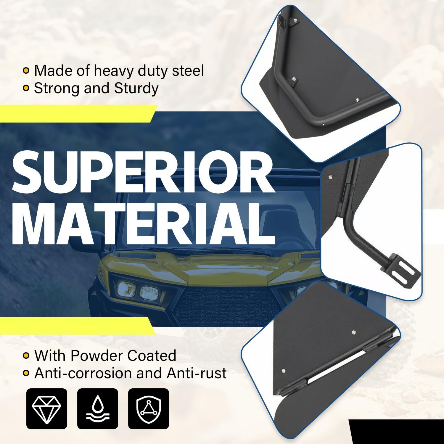 Set of 2 For 2011-2020 CAN-AM Maverick / Commander 800 1000 UTV Suicide Doors