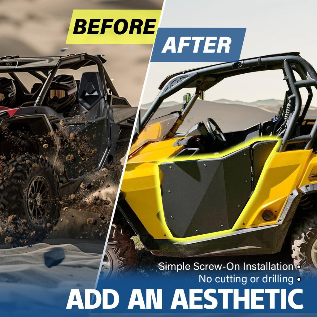 Set of 2 For 2011-2020 CAN-AM Maverick / Commander 800 1000 UTV Suicide Doors