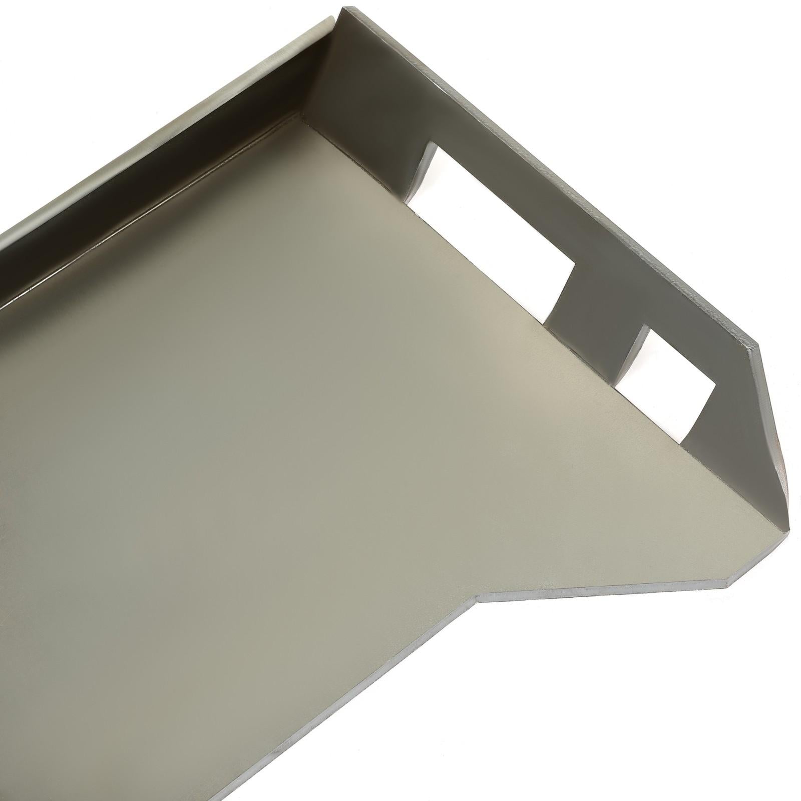Quick Tach Attachment 3/8" Cut-Out Mount Plate For Kubota Bobcat Skid Steer