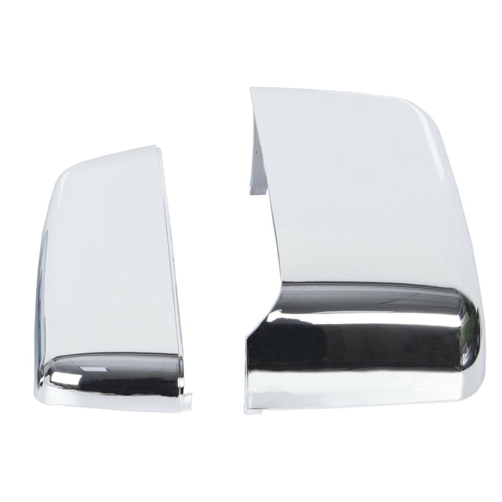 For 2014-2019 Chevy Silverado GMC Sierra Chrome Tow Mirror Cap Cover Assemblies