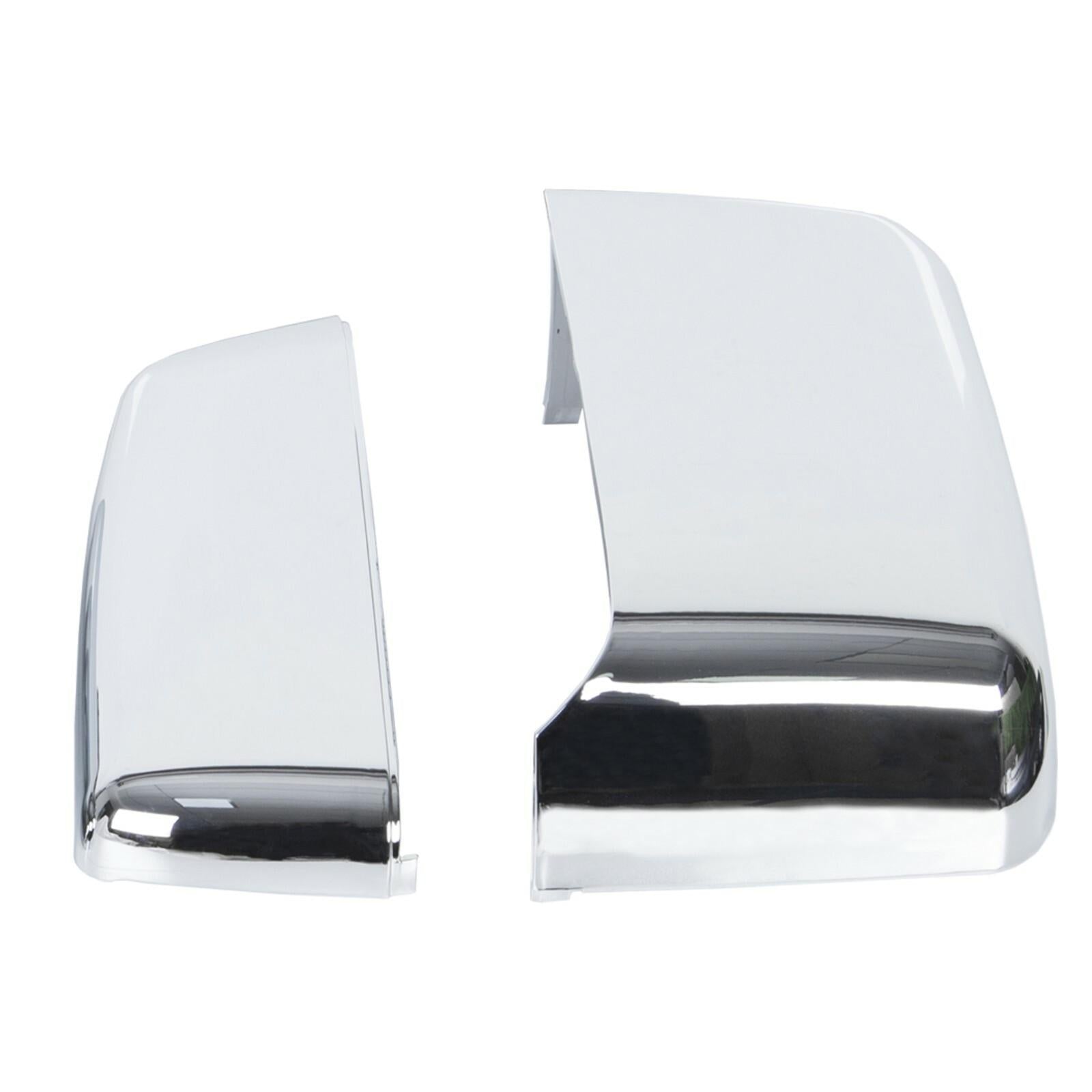 For 2014-2019 Chevy Silverado GMC Sierra Chrome Tow Mirror Cap Cover Assemblies