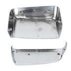 For 2014-2019 Chevy Silverado GMC Sierra Chrome Tow Mirror Cap Cover Assemblies