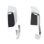 For 2014-2019 Chevy Silverado GMC Sierra Chrome Tow Mirror Cap Cover Assemblies