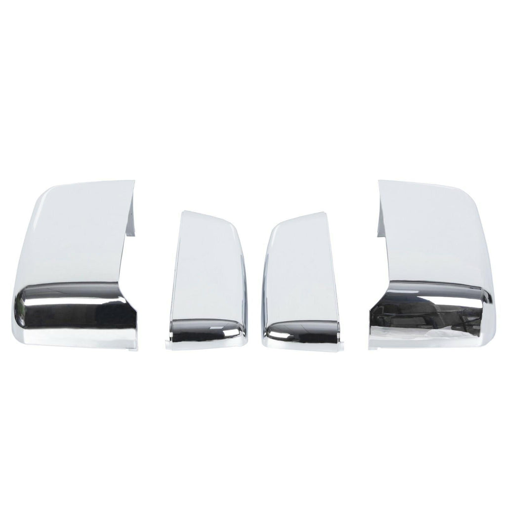 For 2014-2019 Chevy Silverado GMC Sierra Chrome Tow Mirror Cap Cover Assemblies