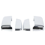 For 2014-2019 Chevy Silverado GMC Sierra Chrome Tow Mirror Cap Cover Assemblies