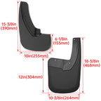 For 2009-2018 Dodge Ram 1500 2500 3500 Mud Flaps Guards Splash Flares Front Rear