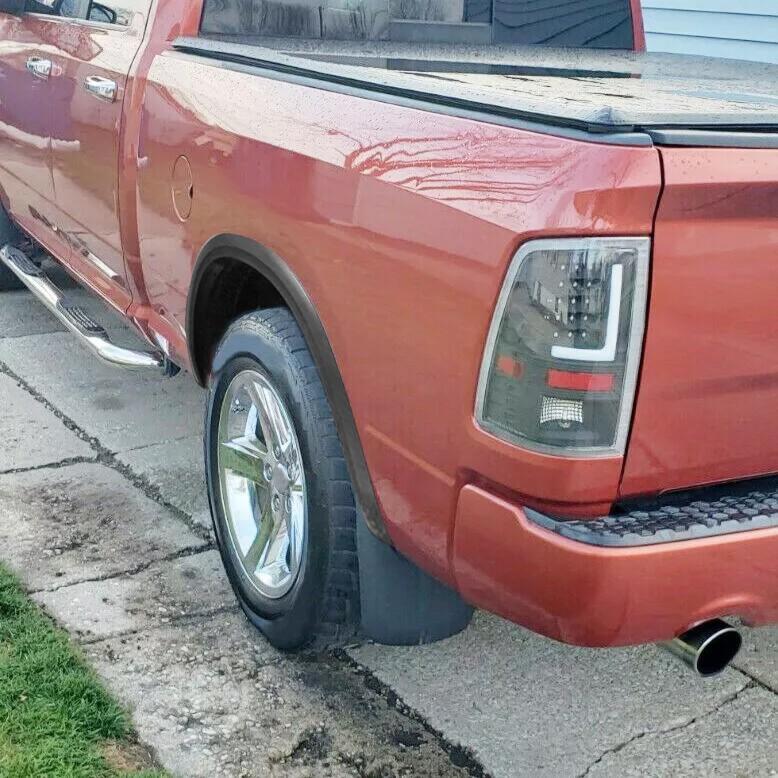 For 2009-2018 Dodge Ram 1500 2500 3500 Mud Flaps Guards Splash Flares Front Rear