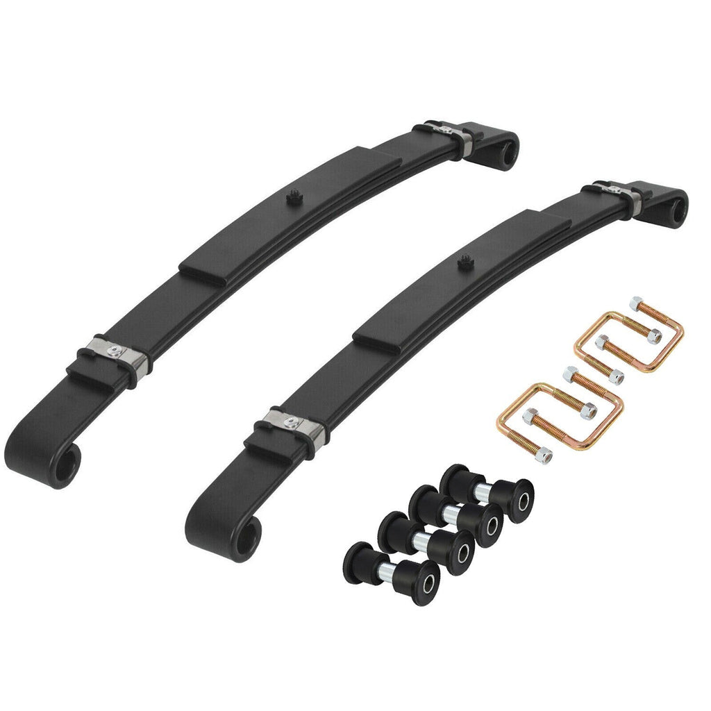 Heavy Duty Rear Leaf Springs For EZGO TXT GAS 1996-2013 Golf Cart (Set of 2)
