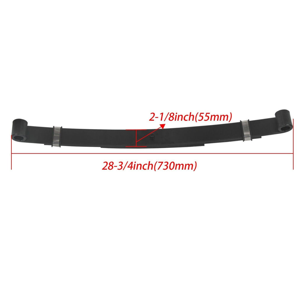 Heavy Duty Rear Leaf Springs For EZGO TXT GAS 1996-2013 Golf Cart (Set of 2)