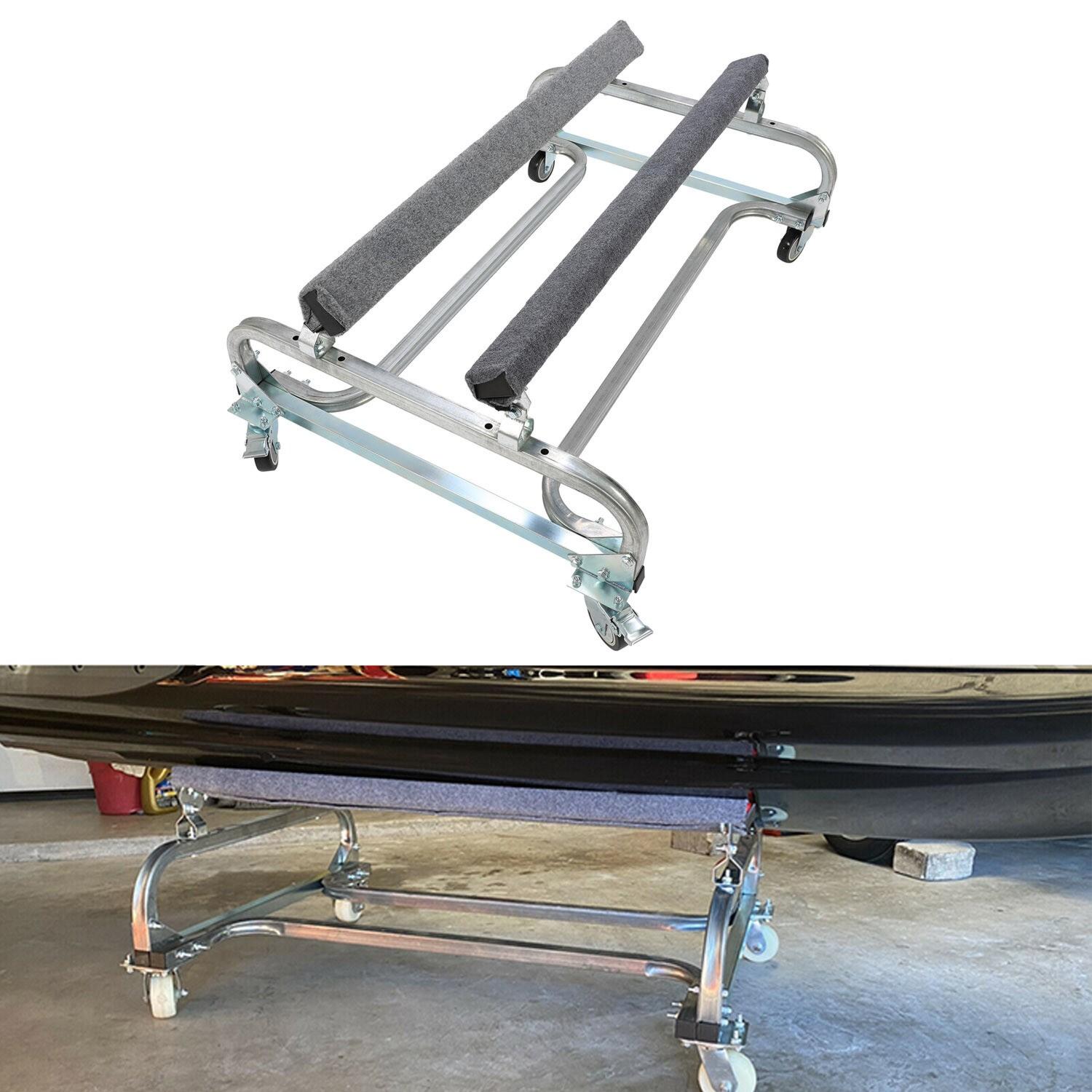 Watercraft Jet Ski Dolly Stand Boat Storage Trailer Vehicle Cart W/Caster Brake