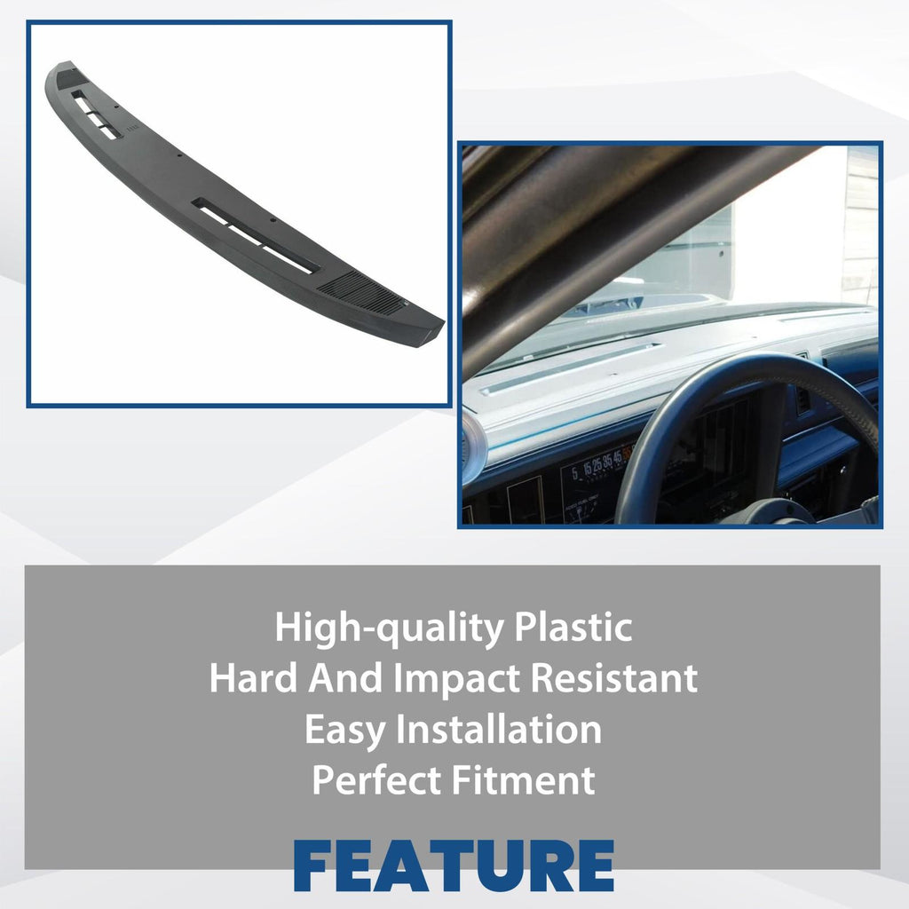 For 1978-1987 Buick Regal Grand National Upper Dash Panel Replace 25520629 Gray
