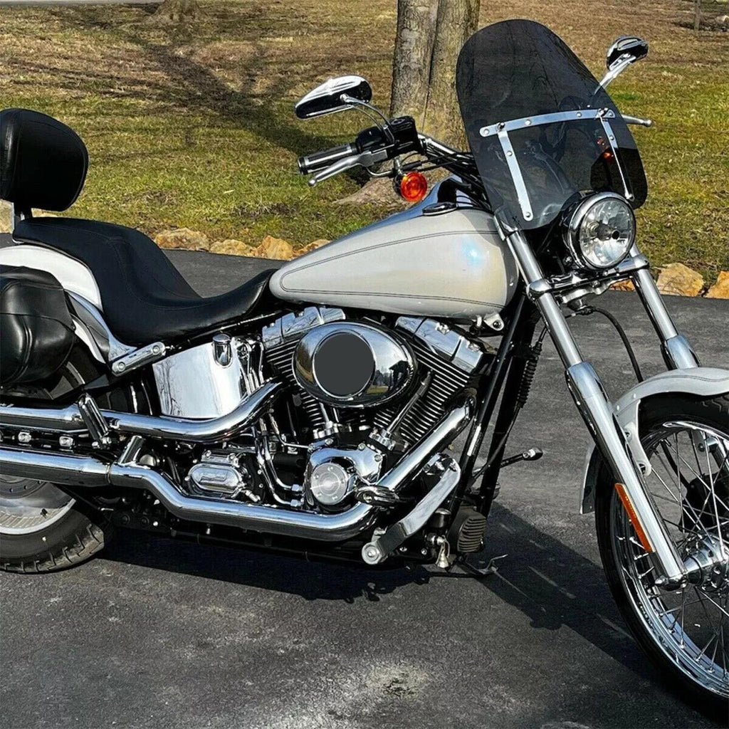 Tinted Windshield For Honda Magna Shadow 600 750 1100 Spirit Sabre VT C2 18"x16"