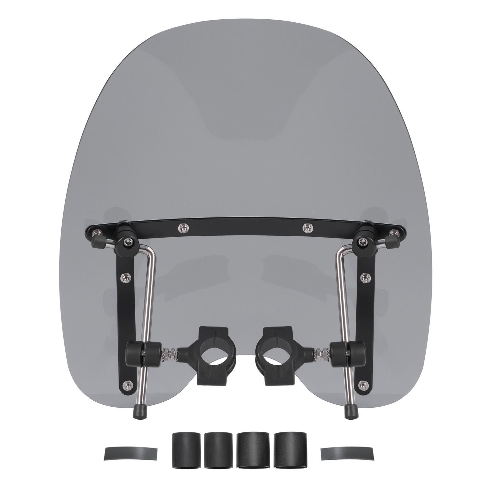 Tinted Windshield For Honda Magna Shadow 600 750 1100 Spirit Sabre VT C2 18"x16"