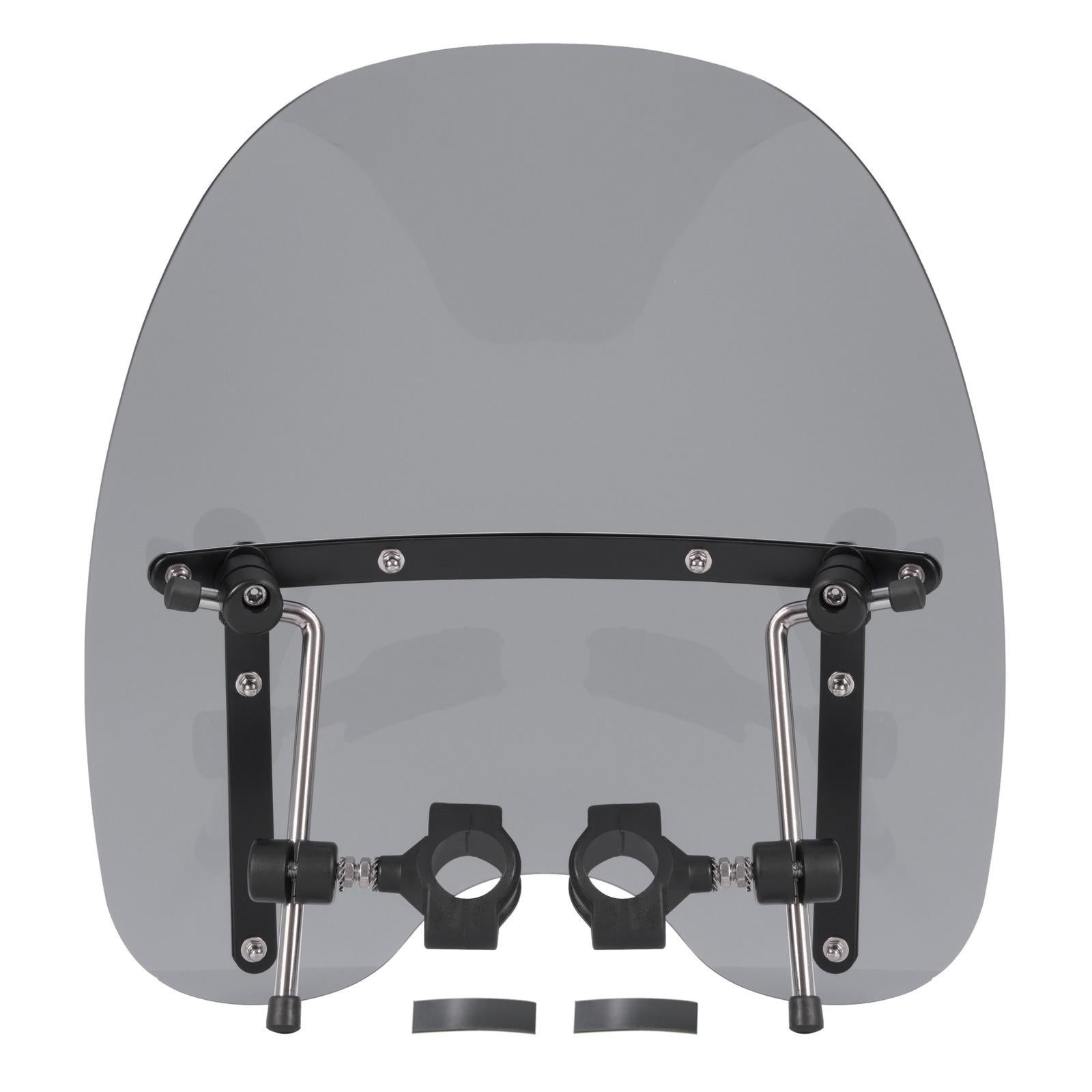 Tinted Windshield For Honda Magna Shadow 600 750 1100 Spirit Sabre VT C2 18"x16"