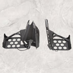 Heel Guards Footrest For Yamaha Banshee YFZ350 Left + Right Nerf Bars 1987-2006