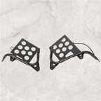 Heel Guards Footrest For Yamaha Banshee YFZ350 Left + Right Nerf Bars 1987-2006