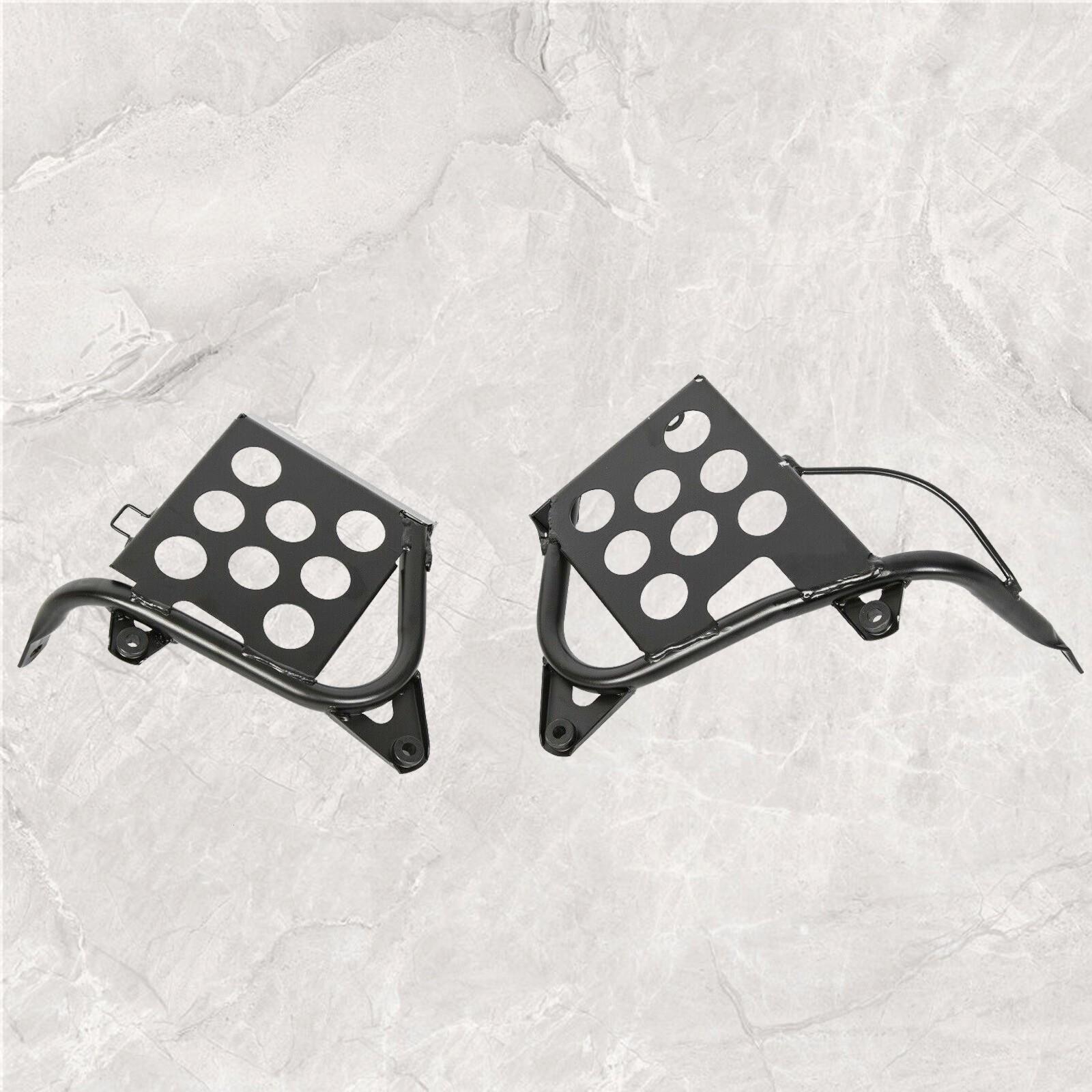 Heel Guards Footrest For Yamaha Banshee YFZ350 Left + Right Nerf Bars 1987-2006