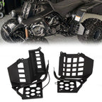 Heel Guards Footrest For Yamaha Banshee YFZ350 Left + Right Nerf Bars 1987-2006