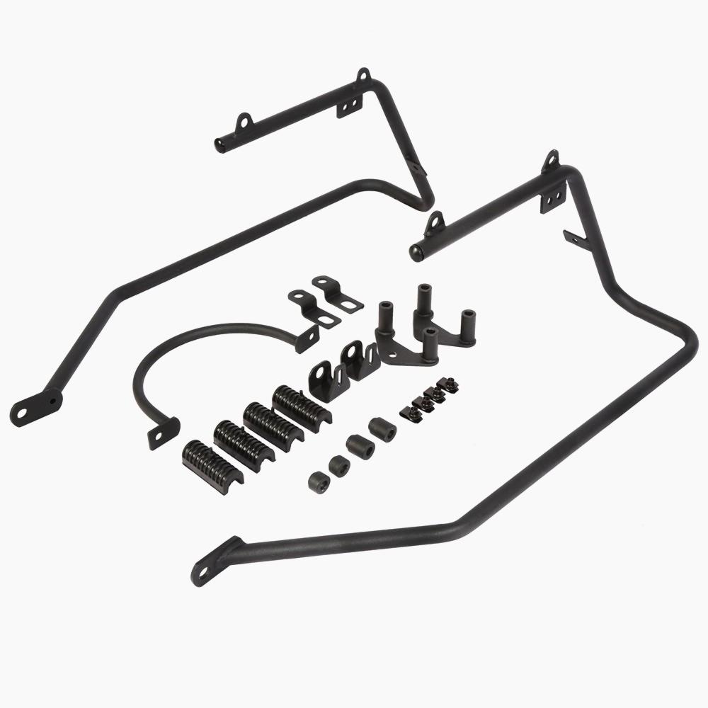 Hard Saddlebag Conversion Brackets mount Kit For Harley Davidson Sportster 04-14