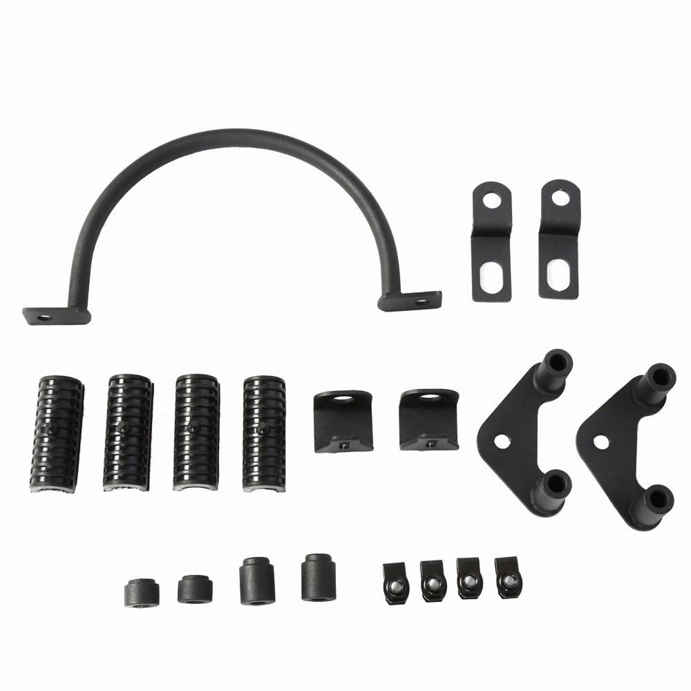 Hard Saddlebag Conversion Brackets mount Kit For Harley Davidson Sportster 04-14