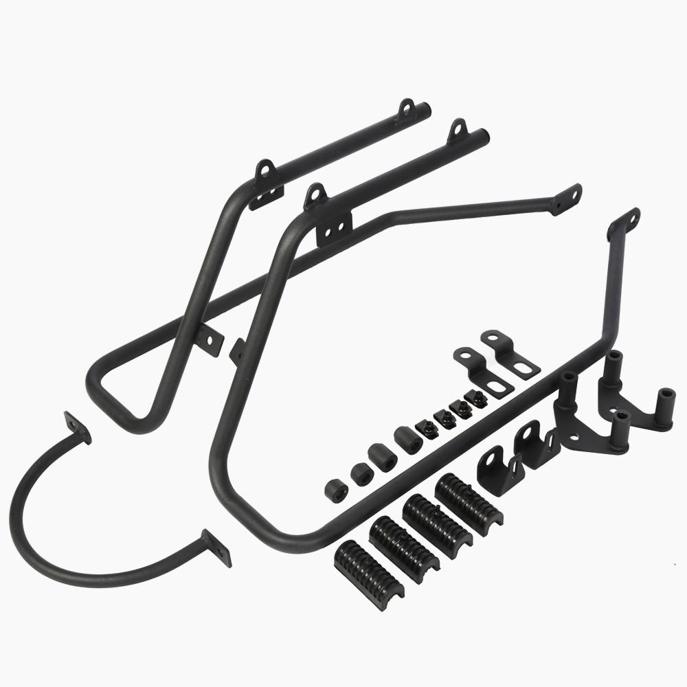 Hard Saddlebag Conversion Brackets mount Kit For Harley Davidson Sportster 04-14
