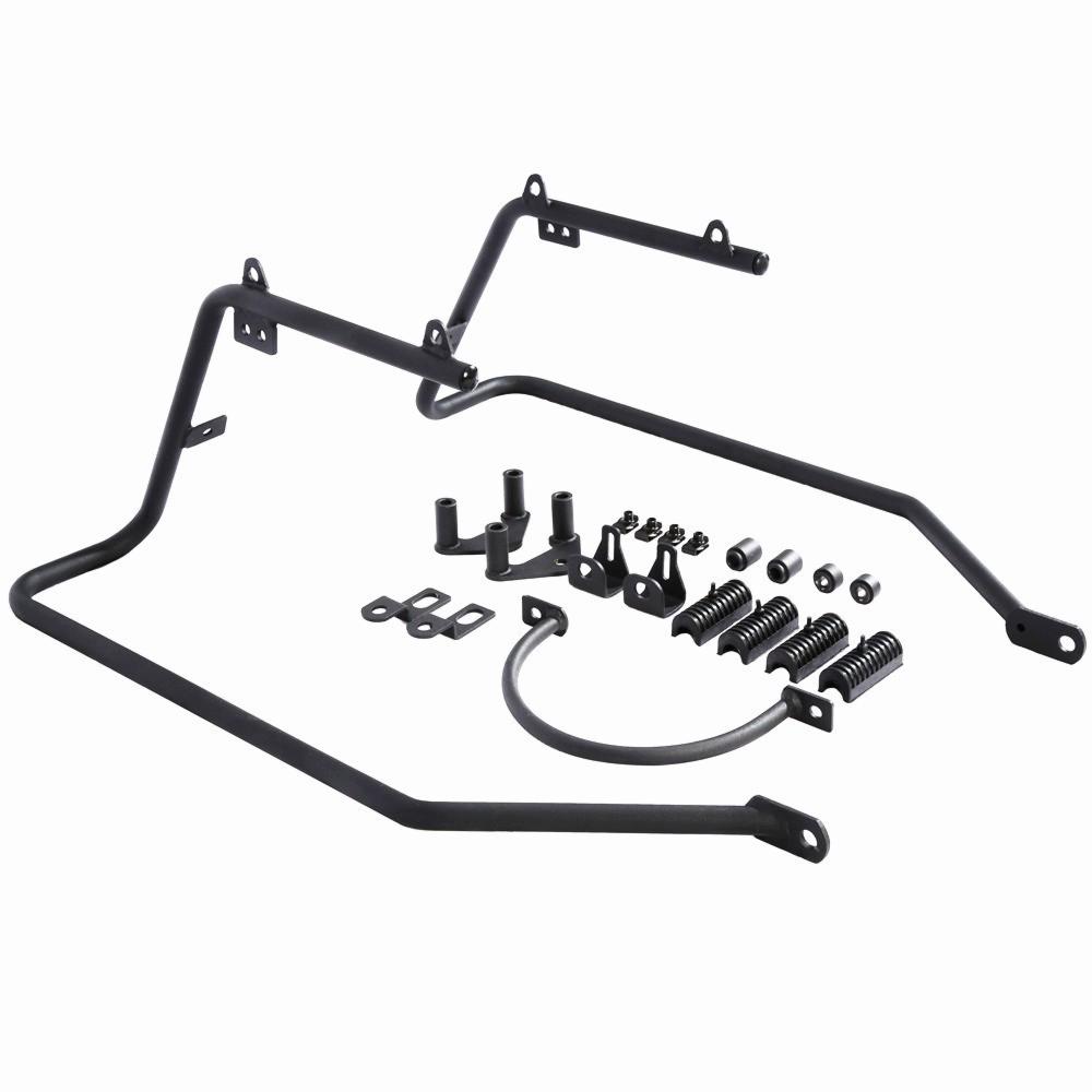 Hard Saddlebag Conversion Brackets mount Kit For Harley Davidson Sportster 04-14