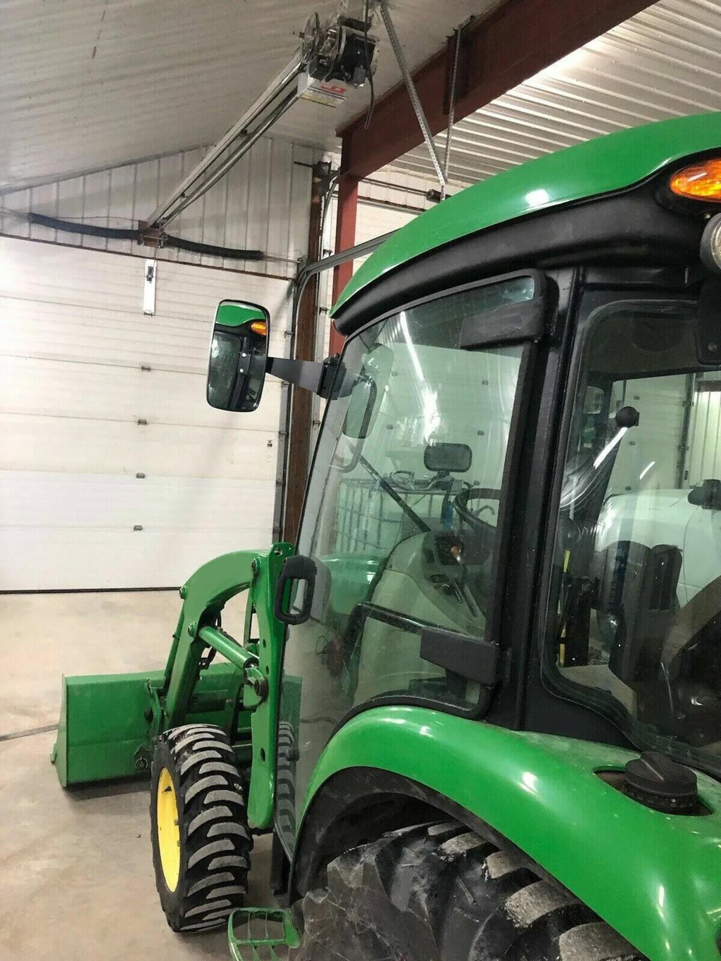 Left & Right Rearview Value Mirrors For JOHN DEERE 5000 & 6000 Series #DM2455000