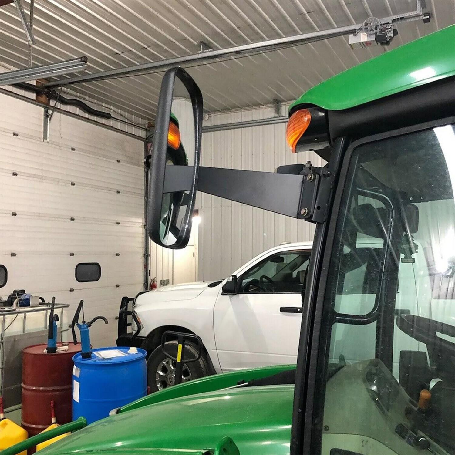 Left & Right Rearview Value Mirrors For JOHN DEERE 5000 & 6000 Series #DM2455000