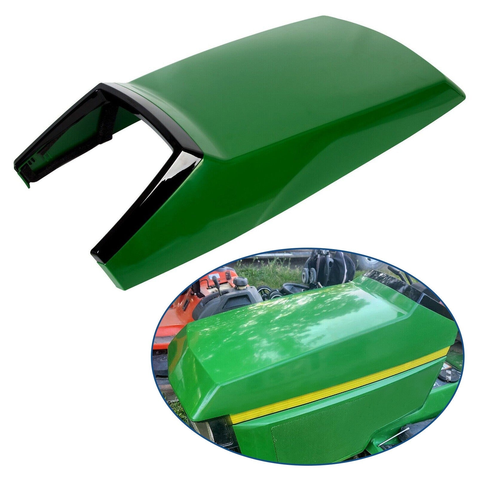 Upper Hood For John Deere 415 425 445 455 Replacement for AM128986