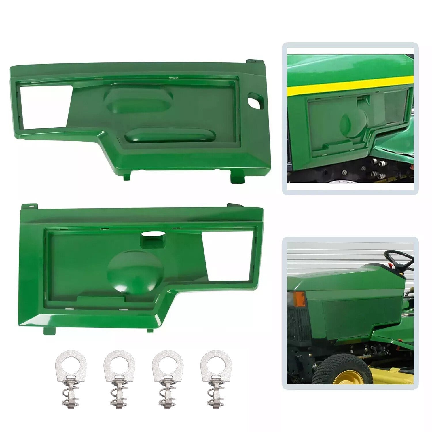 LH & RH Pair Side Panels KIT For #AM128983 #AM128982 For John Deere 455 Low S/N