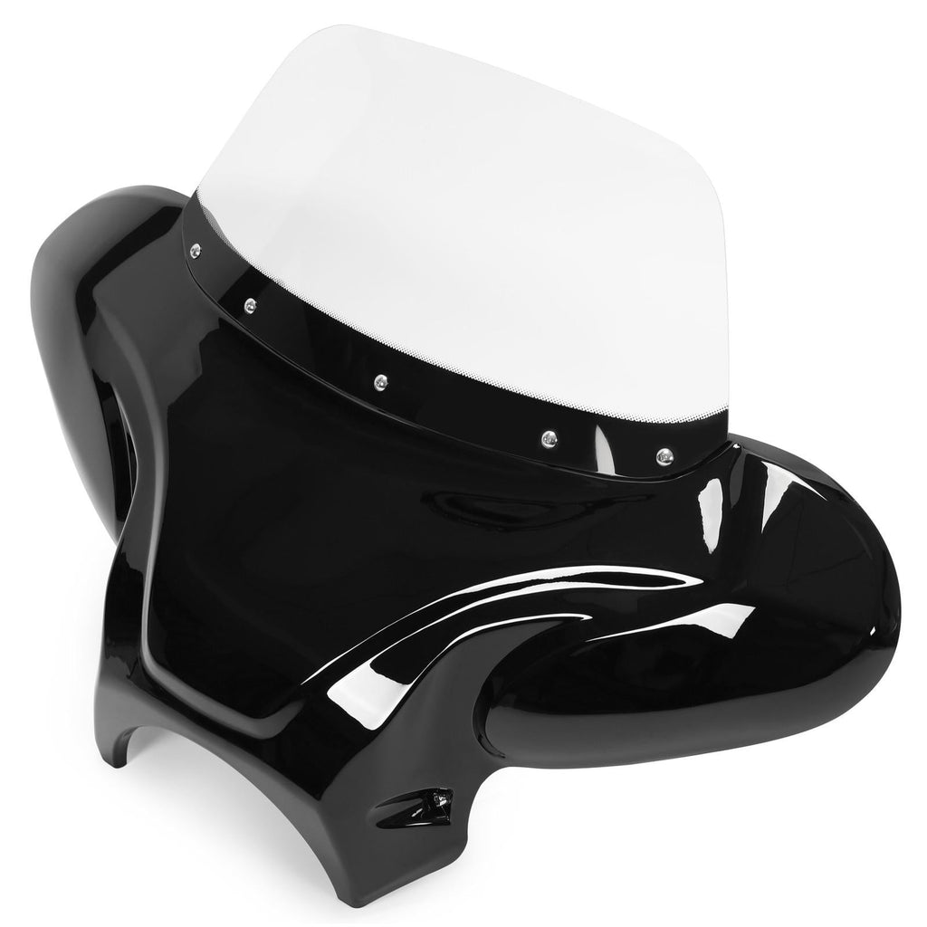 For Harley Kawasaki Honda Motorcycle Universal Front Fairing Batwing Windshield