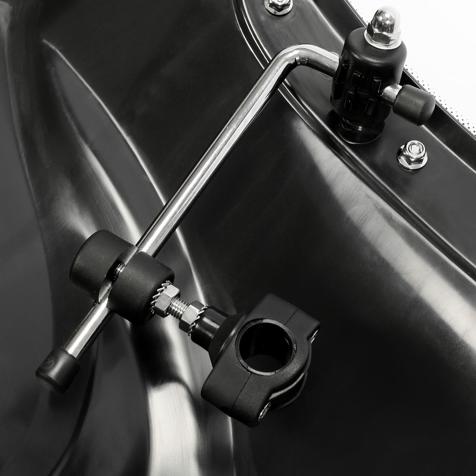For Harley Kawasaki Honda Motorcycle Universal Front Fairing Batwing Windshield