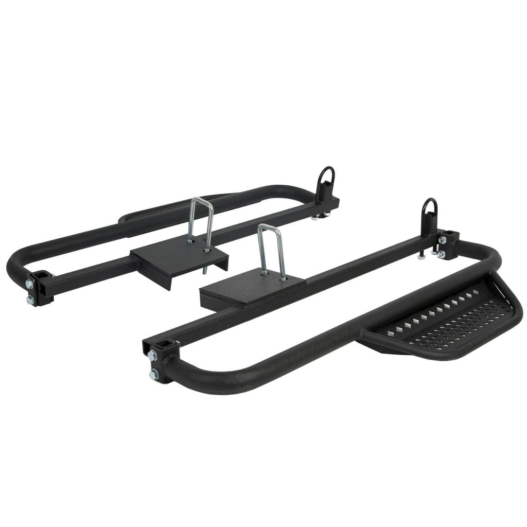 Pair Heavy Duty Steel Nerf Bars / Running Boards For Club Car DS 1982-UP