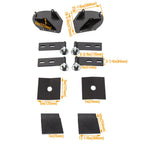Heavy Duty Snow Plow Pro-Wing Blade Extenders Extensions For PW22 Meyer Western