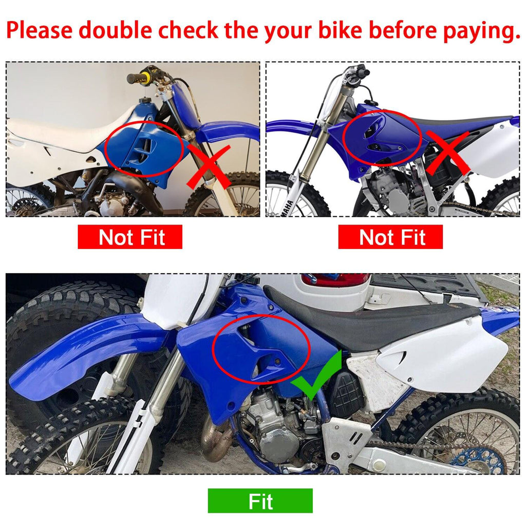 Plastic Fairing Body Kit For Yamaha YZ125 YZ250 1996 1997 1998 1999 2000 2001