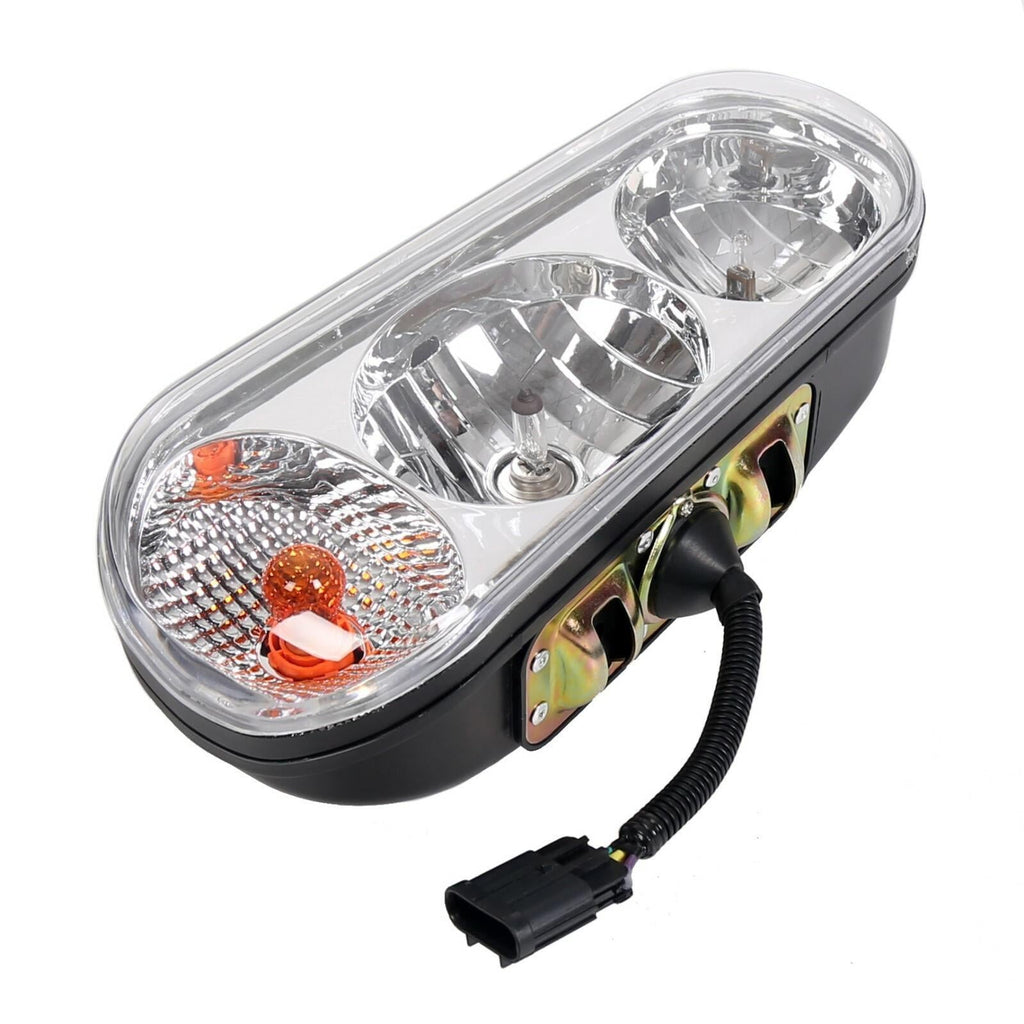 Universal Snow Plow Light Headlight Kit Halogen For Boss Western Meyer Blizzard