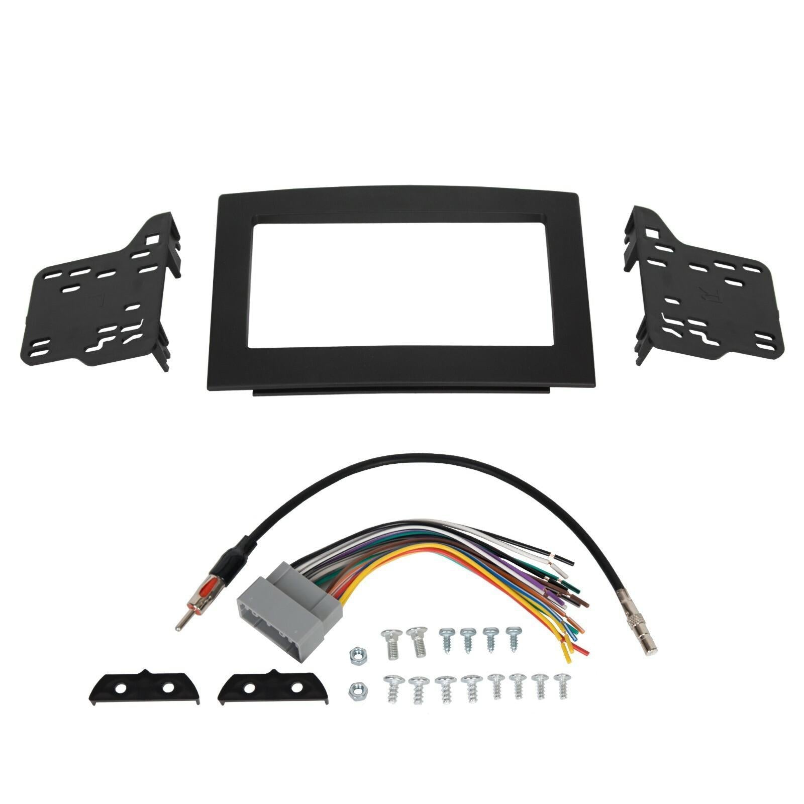 Radio Double Din Install Dash Stereo Kit For Dodge Ram 1500 2500 06 07 08 09 10