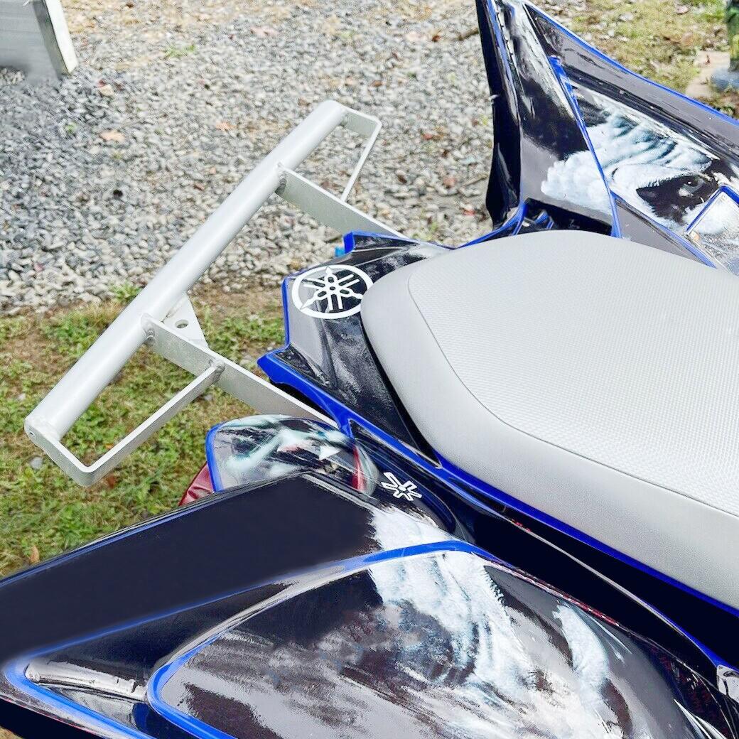 Rear Aluminum Wide Grab Bar Bumper For Yamaha 2006-2024 Raptor 700 700R YFM700
