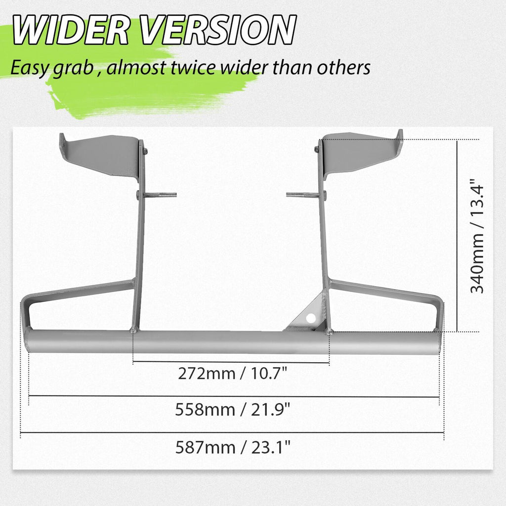 Rear Aluminum Wide Grab Bar Bumper For Yamaha 2006-2024 Raptor 700 700R YFM700