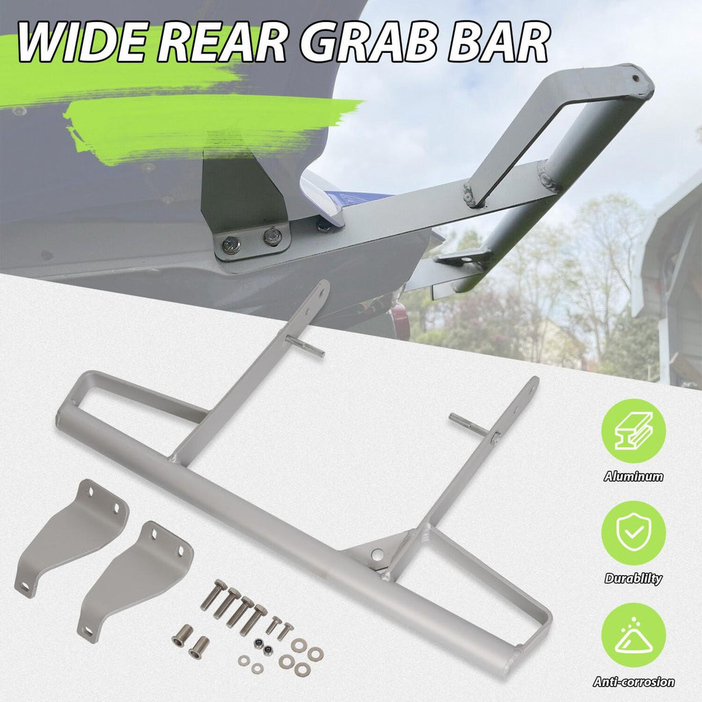 Rear Aluminum Wide Grab Bar Bumper For Yamaha 2006-2024 Raptor 700 700R YFM700