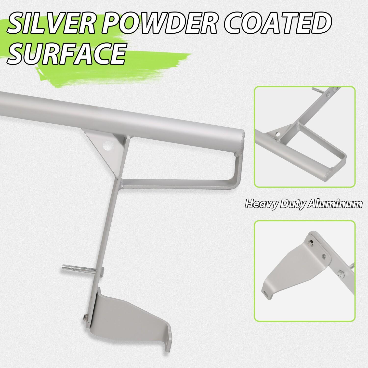 Rear Aluminum Wide Grab Bar Bumper For Yamaha 2006-2024 Raptor 700 700R YFM700
