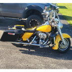 4" Stretched Hard SaddleBags 5x7 Speaker Lids For Harley Street Road Glide 2014+