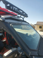 Full Glass Windshield Black W/O wiper For 2017-up Can Am Maverick X3