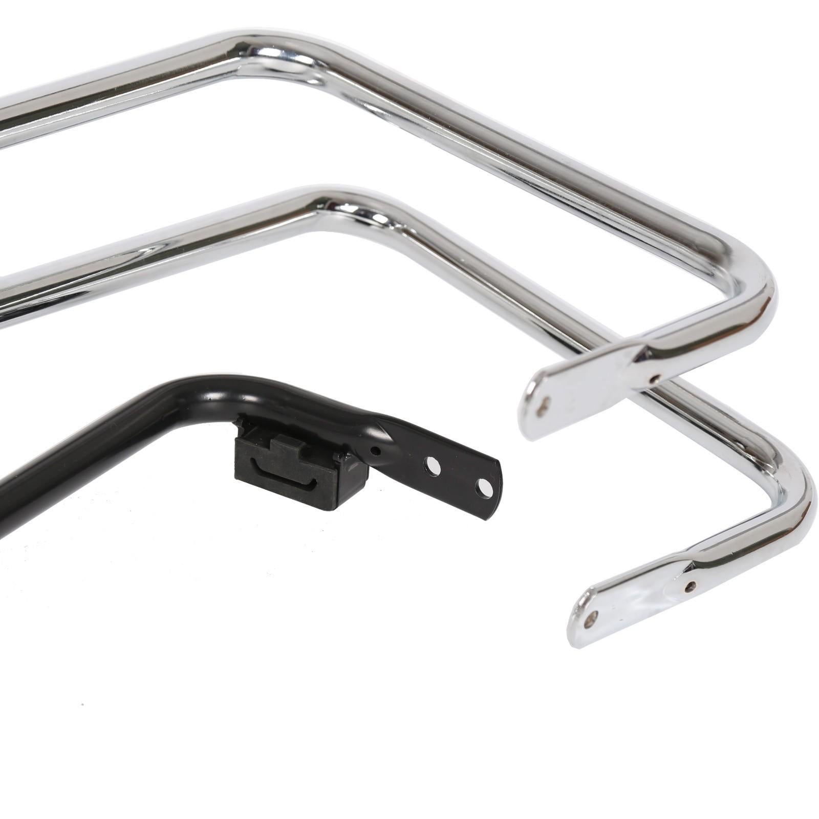 Saddle Bag Saddlebag Guard Rail Bracket For 97-08 Harley Road King Electra Glide