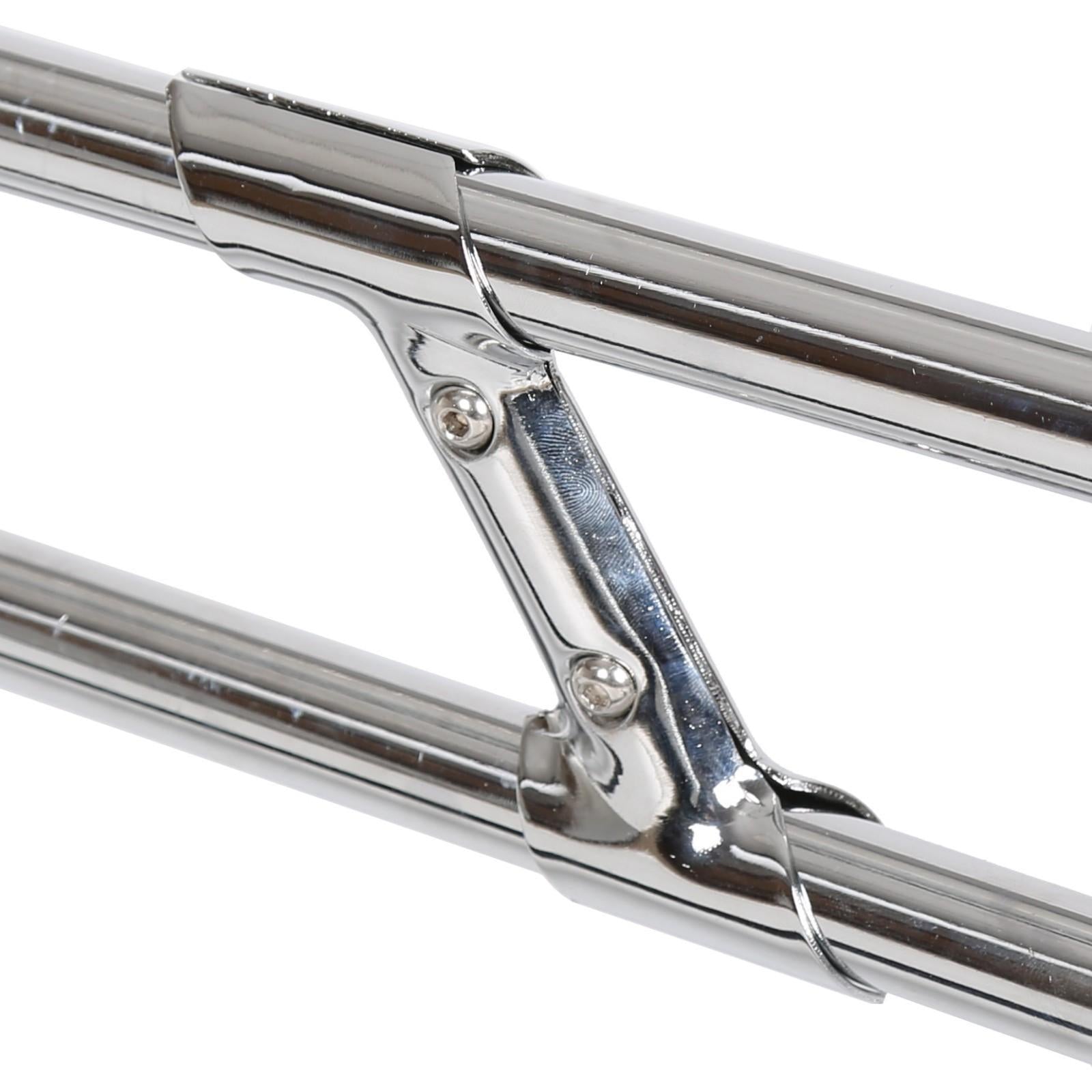 Saddle Bag Saddlebag Guard Rail Bracket For 97-08 Harley Road King Electra Glide