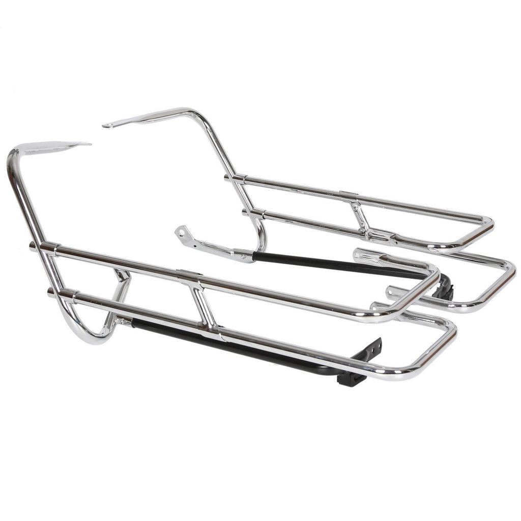 Saddle Bag Saddlebag Guard Rail Bracket For 97-08 Harley Road King Electra Glide