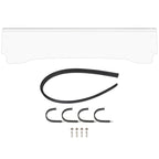 Clear Half Windshield For Polaris RZR 570/ 800/ /900 RZR XP Models 2/4 Seats