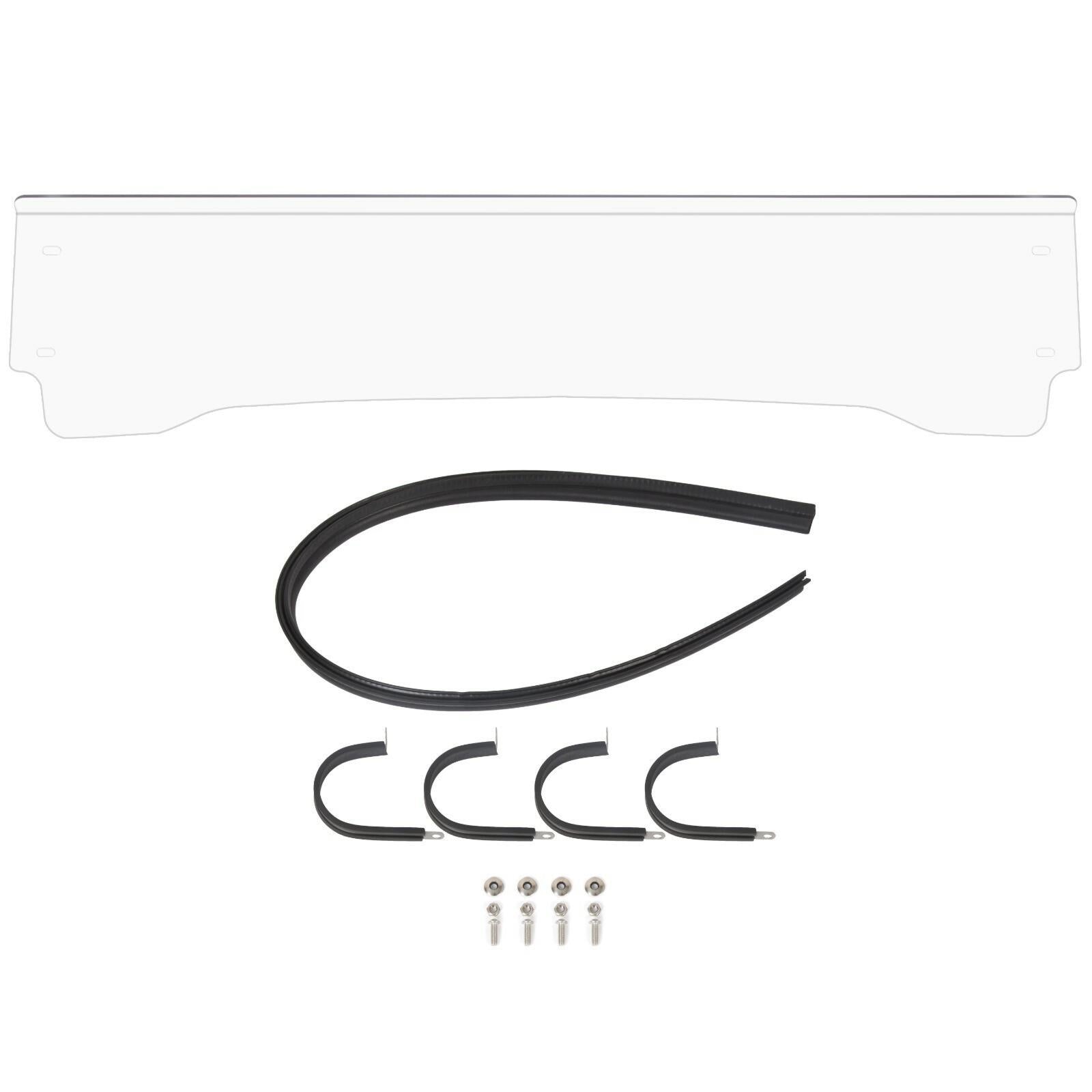 Clear Half Windshield For Polaris RZR 570/ 800/ /900 RZR XP Models 2/4 Seats